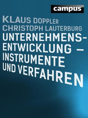 cover image of Unternehmensentwicklung--Instrumente und Verfahren